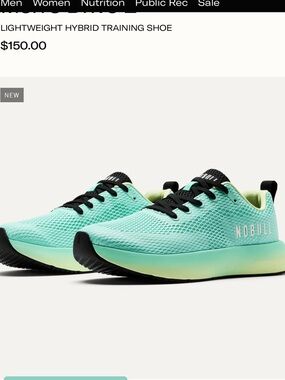 NOBULL Drive 2 Trainer - Cabbage / Snow Pear Gradient / Jet Black